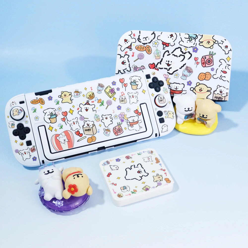 Line Puppy Protective Case for Nintendo Switch2