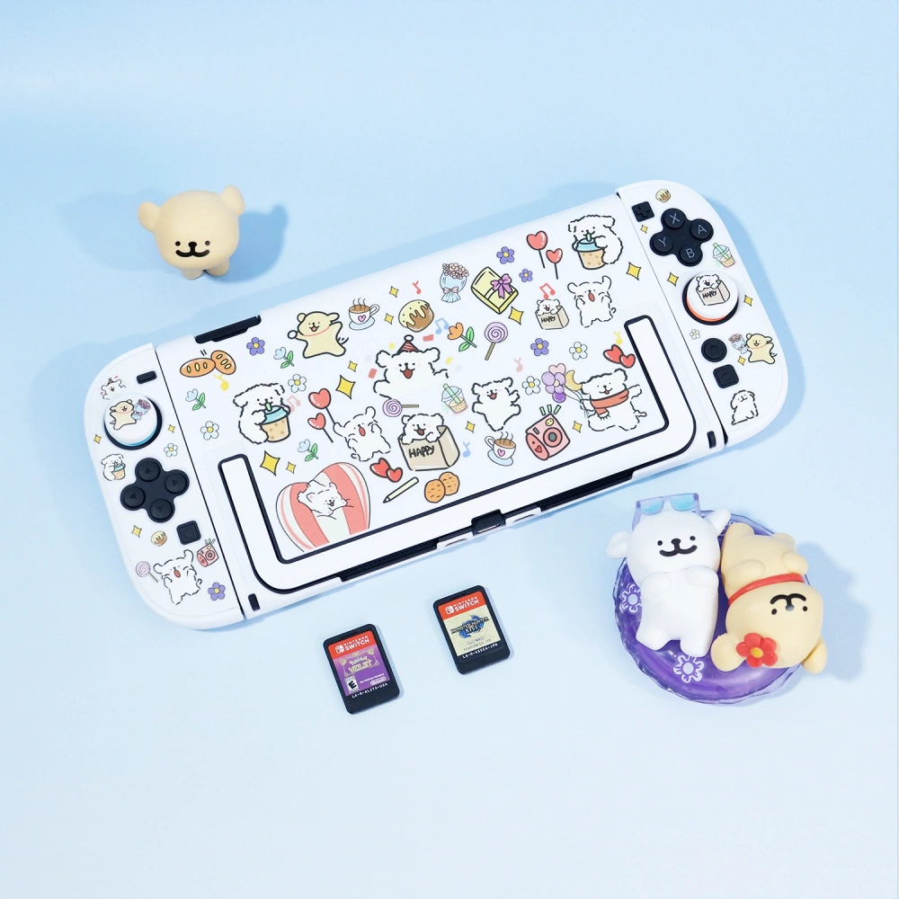 Line Puppy Protective Case for Nintendo Switch2
