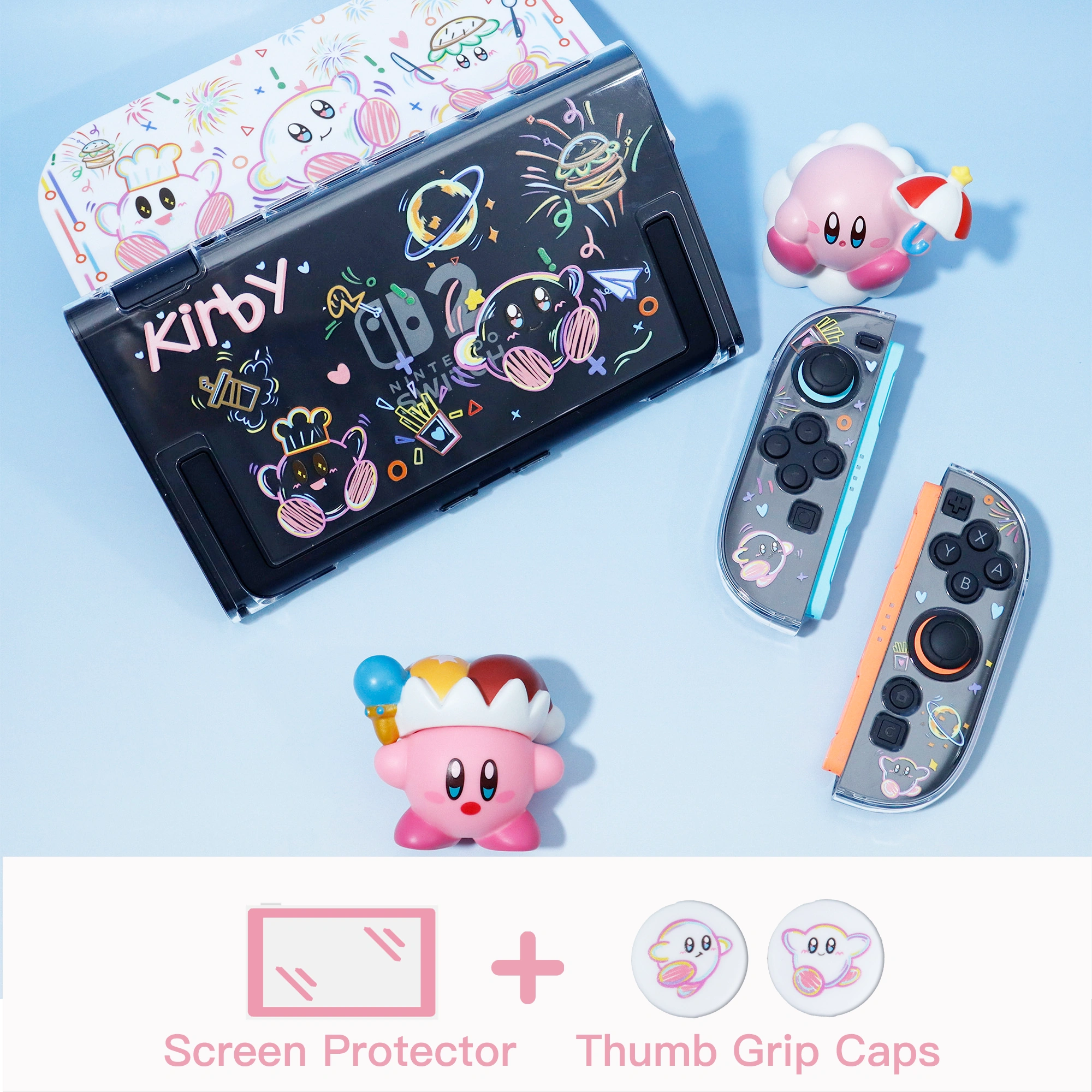 Cute Kirby Star Protective Case for Nintendo Switch2