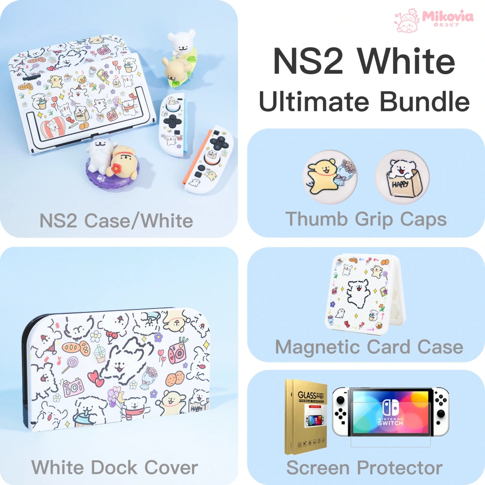 Line Puppy Protective Case for Nintendo Switch2