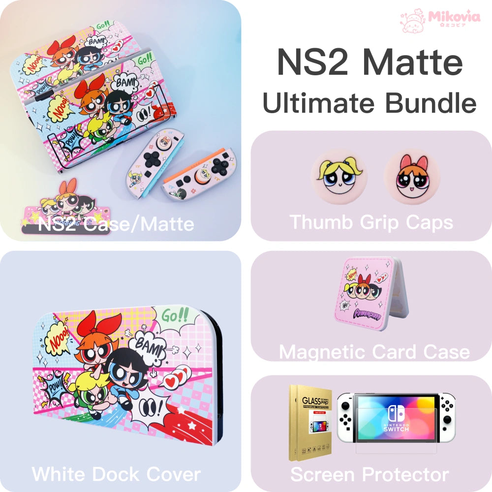 Powerpuff Girls Protective Case for Nintendo Switch 2