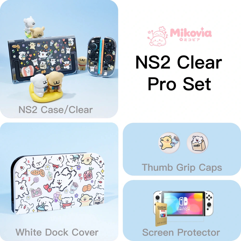 Line Puppy Protective Case for Nintendo Switch2