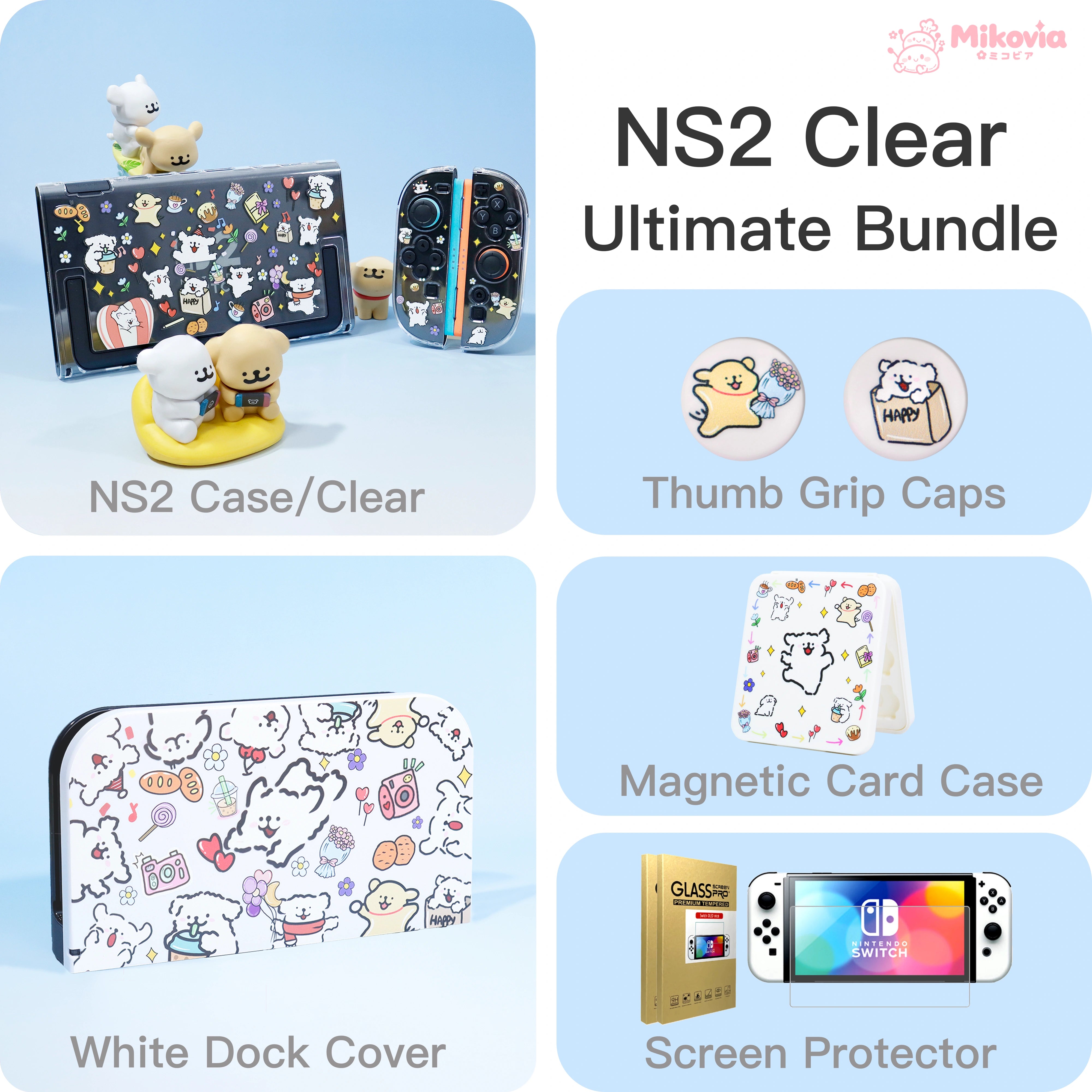 Line Puppy Protective Case for Nintendo Switch2