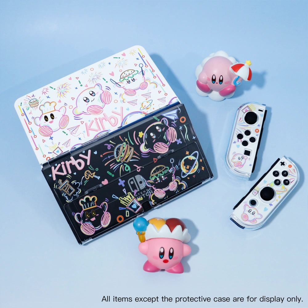 Cute Kirby Star Protective Case for Nintendo Switch OLED