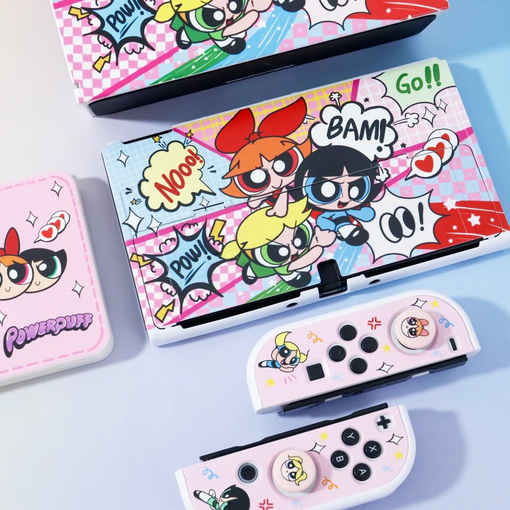 Powerpuff Girls Protective Case for Nintendo Switch OLED