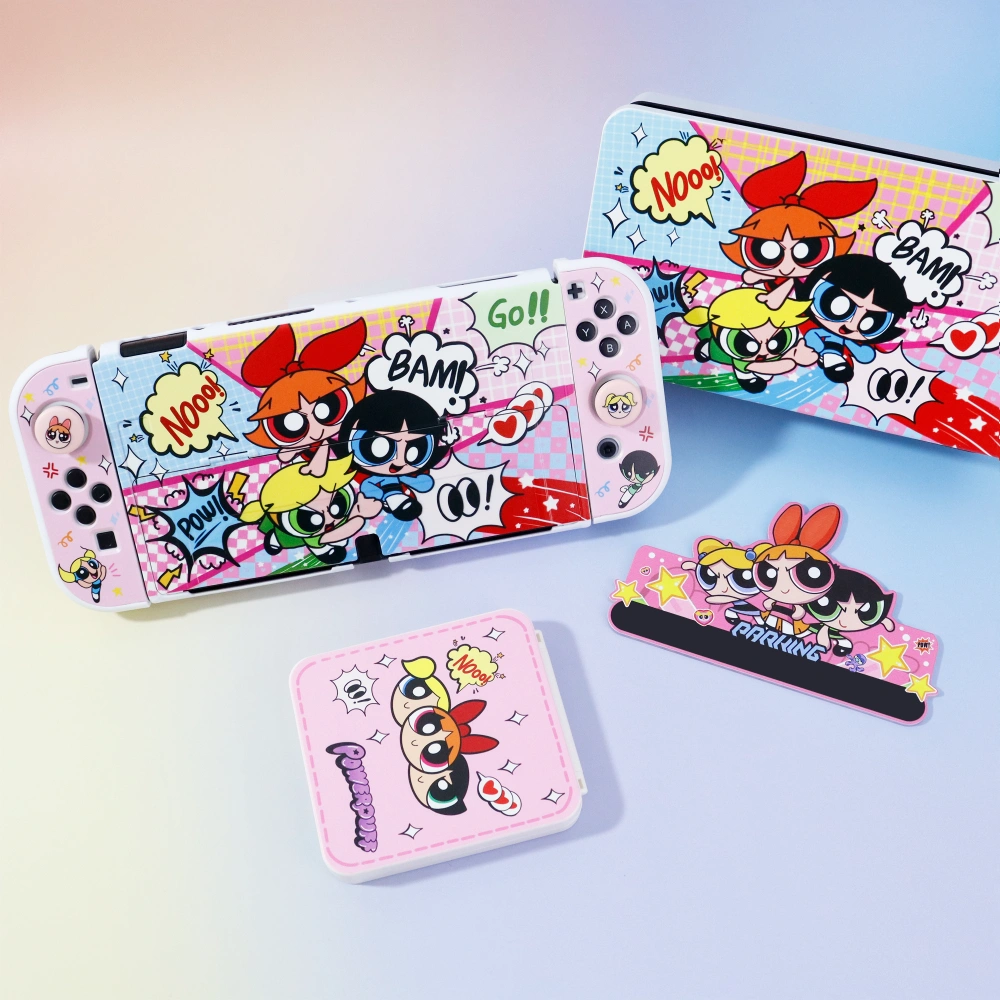 Powerpuff Girls Protective Case for Nintendo Switch OLED