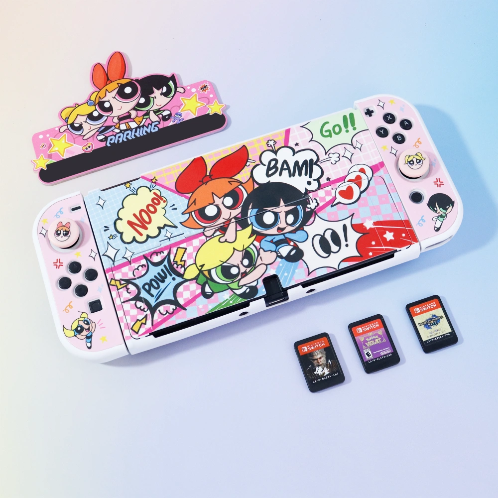 Powerpuff Girls Protective Case for Nintendo Switch OLED