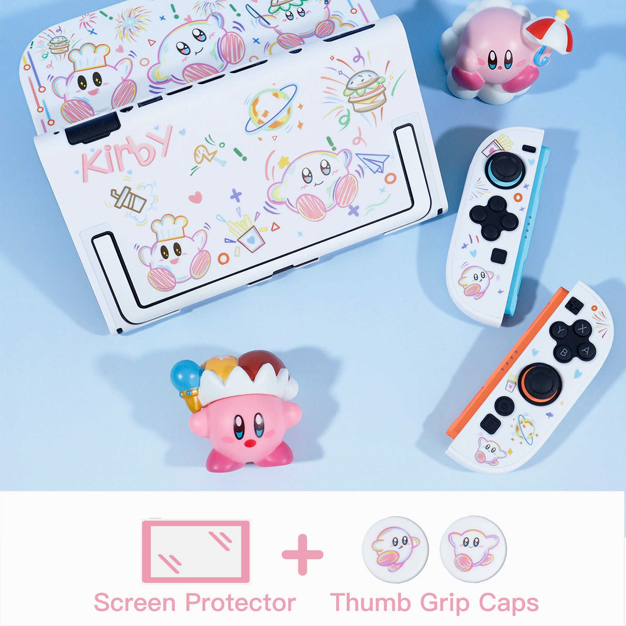 Cute Kirby Star Protective Case for Nintendo Switch2