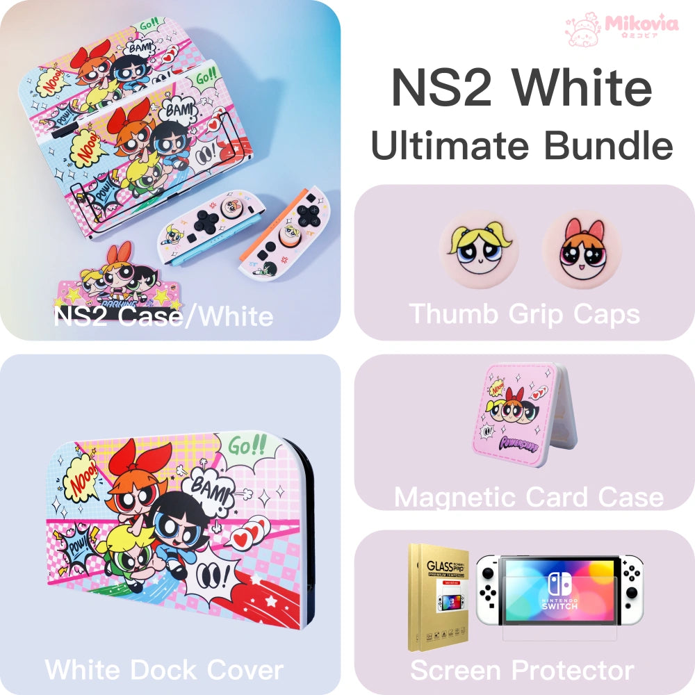 Powerpuff Girls Protective Case for Nintendo Switch 2