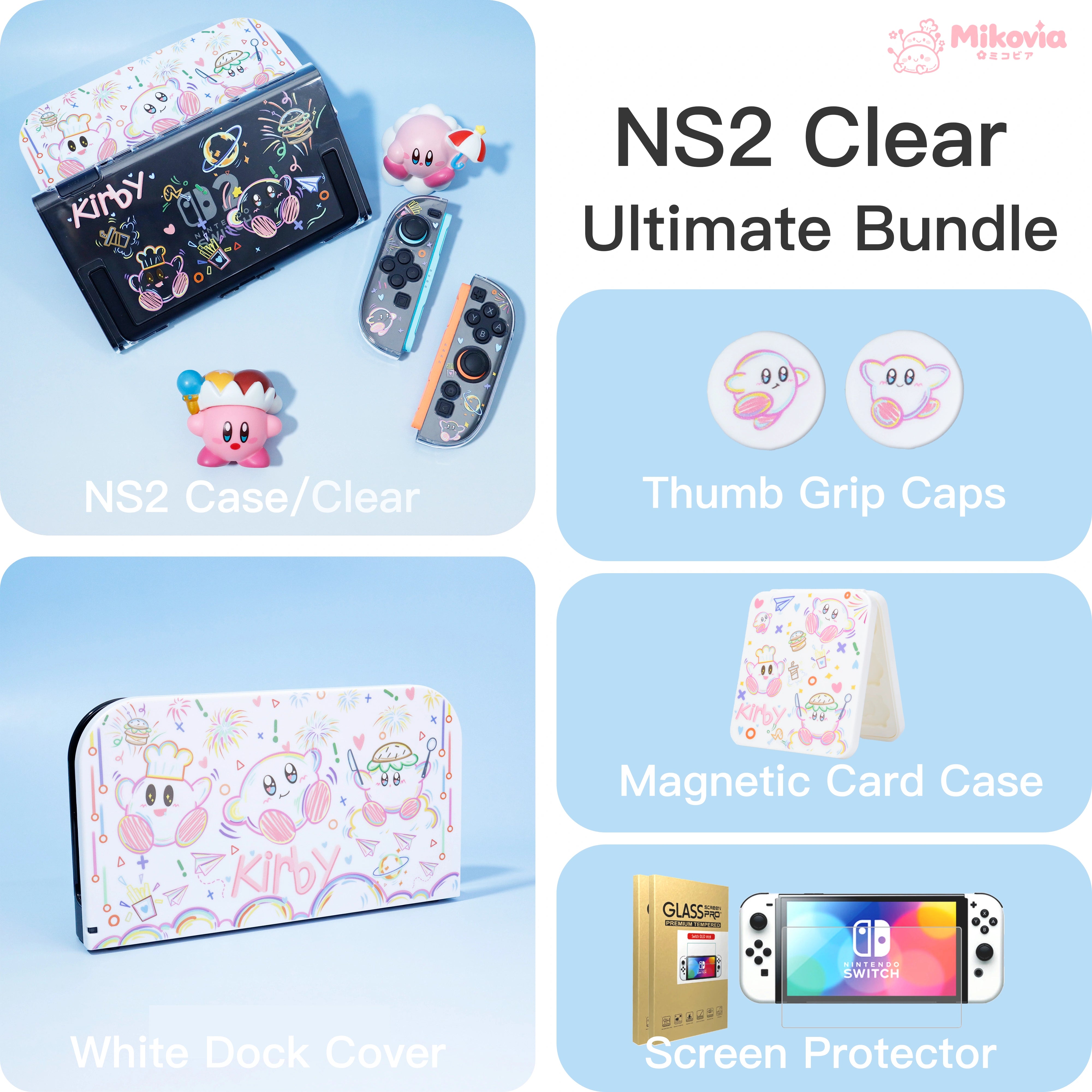 Cute Kirby Star Protective Case for Nintendo Switch2