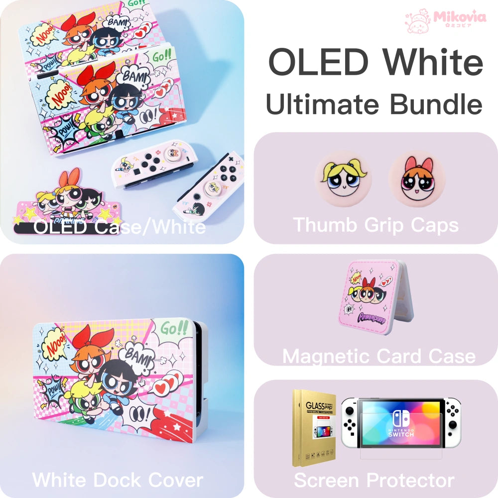 Powerpuff Girls Protective Case for Nintendo Switch OLED