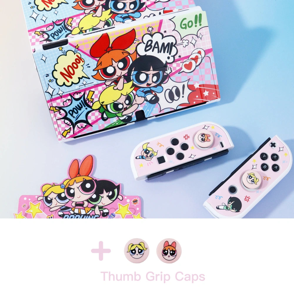 Powerpuff Girls Protective Case for Nintendo Switch OLED